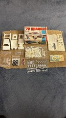 MPC 1/25 1972 DODGE CHARGER ANNUAL MODEL KIT UNBUILT 1-7207-225 PLEASE READ