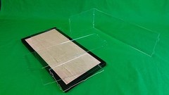20 x 10 x 10 inch Table Top Acrylic Display Case for Model Cars and Trucks Stand