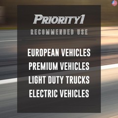 Bendix Priority1 CFM1774 Semi-Metallic Front Brake Pads for Ford Transit