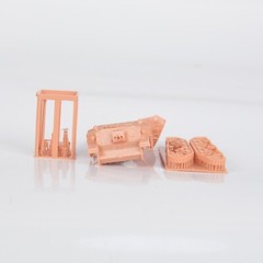 SSMODEL 72691 V1.7 1/72 Military Model Kit IA M43 46X 75mm Gun Motor Carriage