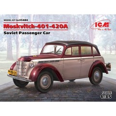 ICM #35484 1/35 Moskvitch-401-420A,Soviet Passngr Car