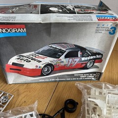 1991 Monogram #17 Waltrip Western Auto AC Delco Chevy Lumina 1:24 No Body