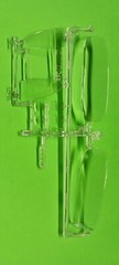 1957 Chevy Bel Air Hardtop 1/25 OLD REVELL TOOLING Glass Windshield Back Clear