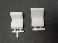 Peterbilt 359 PASSENGER SEAT from AMT 1:25 Model Kit #1477