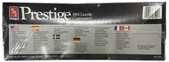 AMT/Ertl Prestige 1965 Lincoln Continental Vtg 1987 1:25 Model Kit NEW SEALED