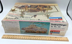 Monogram Panzerspahwagen Sd.Kfz.232 1/32 Armor Series Model Kit #7581 SEALED