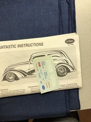 Testors Vantastic Custom Show Car KIT #5309 Opened but complete