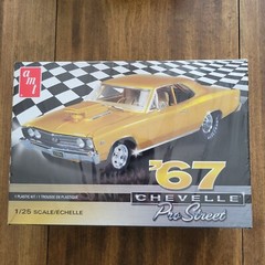 AMT ’67 Chevy Chevelle Pro Street #AMT876/12 Sealed 1:25 Scale Model Kit