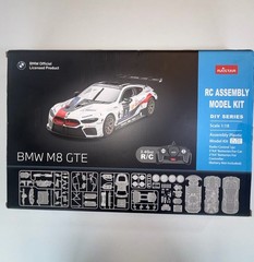 BMW M8 GTE RC Car Assembly Kit 1:18 RASTAR 2.4GHz DIY Model Remote Control