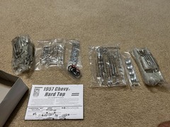 AMT ERTL 1957 CHEVY Hard Top Boyd Coddington American HotRod Model Kit-open box