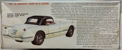 Vintage AMT 1953 Chevy CORVETTE Convertible 2in1 Stock or Custom New Sealed 1976
