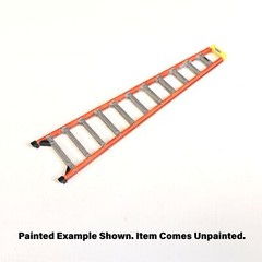1/24-1/25 Scale 12ft Ladder for Model Car Shop, Garage, Diorama