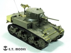ET Model E35280 1/35 US M3 Stuart Light Tank Late Detail Up Set for Tamiya 35360