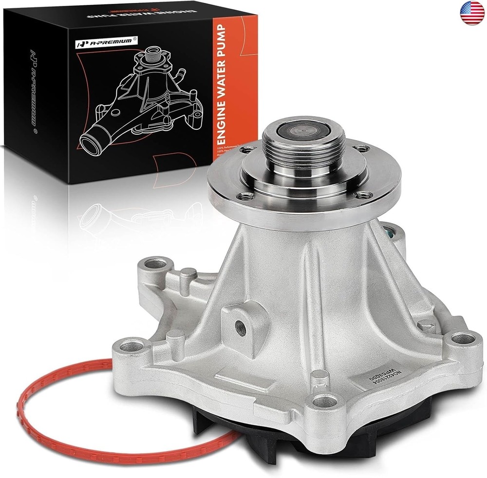 A-Premium Engine Water Pump with Gasket Compatible with Ford F-250 Super Duty