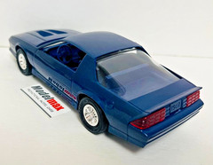 Vintage New 1987 Chevrolet Camaro Z-28 Blue Metallic Promo Model MODELMAX