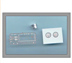 1:24 Scale Tachometer Kit 5″ Dia. – Detail Master #DM-3220