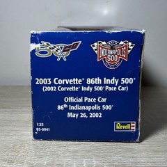 Revell 1:25 86th Indy 500 Pace Car 2002 Chevrolet Corvette PROMO 2003 corvette