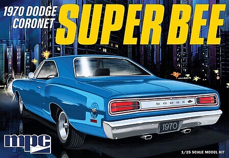 MPC 985 1970 Dodge Coronet Super Bee 1/25 Model Kit