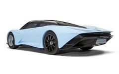 Airfix QUICK BUILD Blue McLaren Speedtail Snap Together Plastic Model Kit J6052