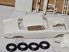 Rare Vintage AMT Salty Dog 53 Studebaker Bonneville Racer Model Kit 3006 USA