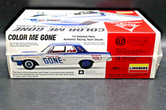 1:25 Lindberg Color Me Gone 1964 Dodge 330 SS Model Kit 72156 – New & Sealed