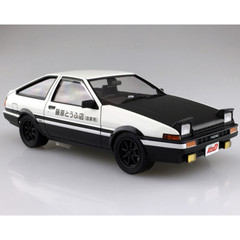 Aoshima: Initial D – Takumi Fujiwara’s AE86 Trueno (Project D Ver.) 1/24 Scale M