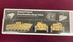 Tiger I Mid Production – 1/35 Dragon Zimmerit – Unassembled AFV Kit#6866 – NIB
