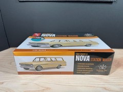 AMT – 1963 CHEVY II NOVA STATION WAGON – 1:25 SCALE KIT – FACTORY SEALED NEW