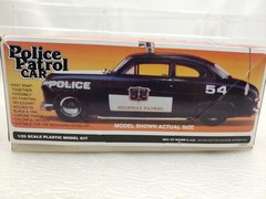 MCP 705 1949 Mercury Highway Patrol Police Car 1/25 Super Snap Kit New Open Box