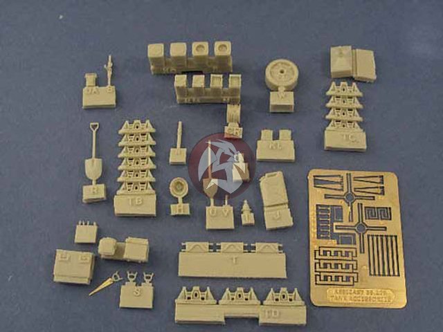 Resicast 1/35 British and Commonwealth Tank Accessories Set #1 352266