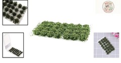 Stunning 28 Pcs Green Lowland Shrubs Model Kit for Military and Train Landscapes