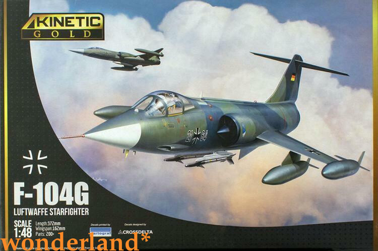 Kinetic 1/48 scale K48083 F-104G Luftwaffe Starfighter