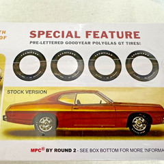 ‘Retro Deluxe’ Issue MPC 1976 ’76 DART in 1/25, Build 1 of 3 Ways,