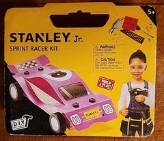 New Stanley Jr. Road Race Car Kit-DIY Building 12 Pcs Model Car Build 5+