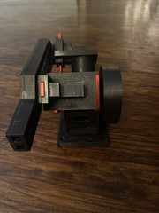 3d Printed V2 Compressed Air Engine Model