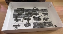 AFV Club #AF35042 Duster Model Kit Parts Only