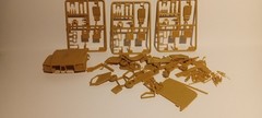 Panda hobby #35001 parts lot 1/35 plastic model kit.