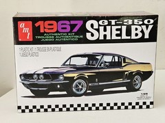 AMT 1:25 1967 Shelby Mustang GT-350 Model Car Kit #AMT834M/12