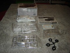 Monogram #85-0883 Model kit 1957 Chevy Nomad 1/24 scale Box Open 2009 Kit Sealed