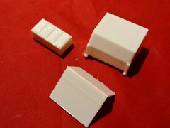 AMT White Western Star Battery Box 1/25