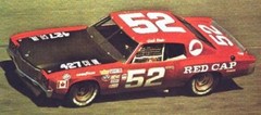 #52 Earl Ross Red Cap Beer Carling Chevy 1/24th – 1/25th Scale Decals