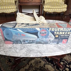 AMT T531 1/25 Gulf & Union 76 Fruehauf Tanker Semi Trailer Model Kit Sealed