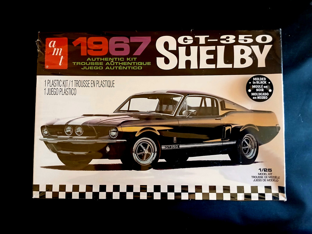 Model Kit 1967 Ford Mustang Shelby GT-350 AMT 1:25