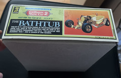 vintage 1976 CALIFORNIA SHOW CAR THE BATHTUB 1/25 MODEL DOYUSHA sealed parts