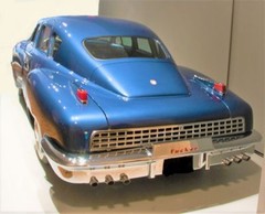 Vintage Classic Custom Built Metal Tucker Concept Model Hot Rod Race Car Promo 1