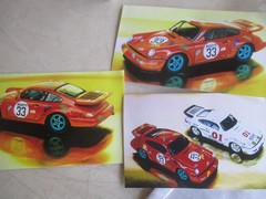 🏁PIT PORSCHE 911 CARRERA 2 MONZA 9 RESIN & METAL 1:43 KIT 🏁 MORE LISTED