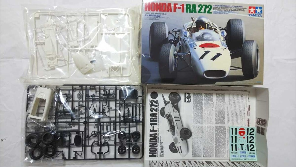 F1 RA272 Honda Tamiya F1 Formula Car 1/20 Gr Prix Collection Collectables 17+