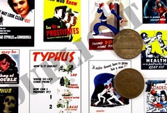 Diorama Accessory – 1/35 American Health Posters, Various Sizes – WW2