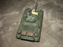 Built USA Tank w/Driver 6-3/4 inches long Well Built & Painted Excellent Cond