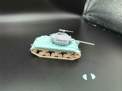 3D printing 1/72/48/87‌‌ US T23 Medium Tank‌ kit Uncoated